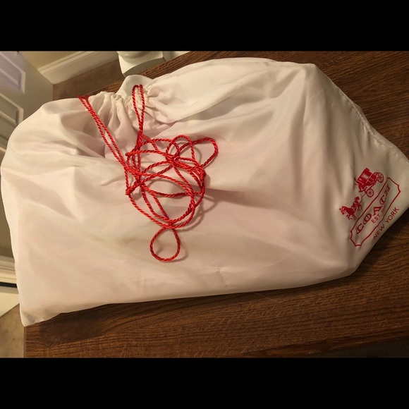 Red Coach Purse - Picture 7 of 7